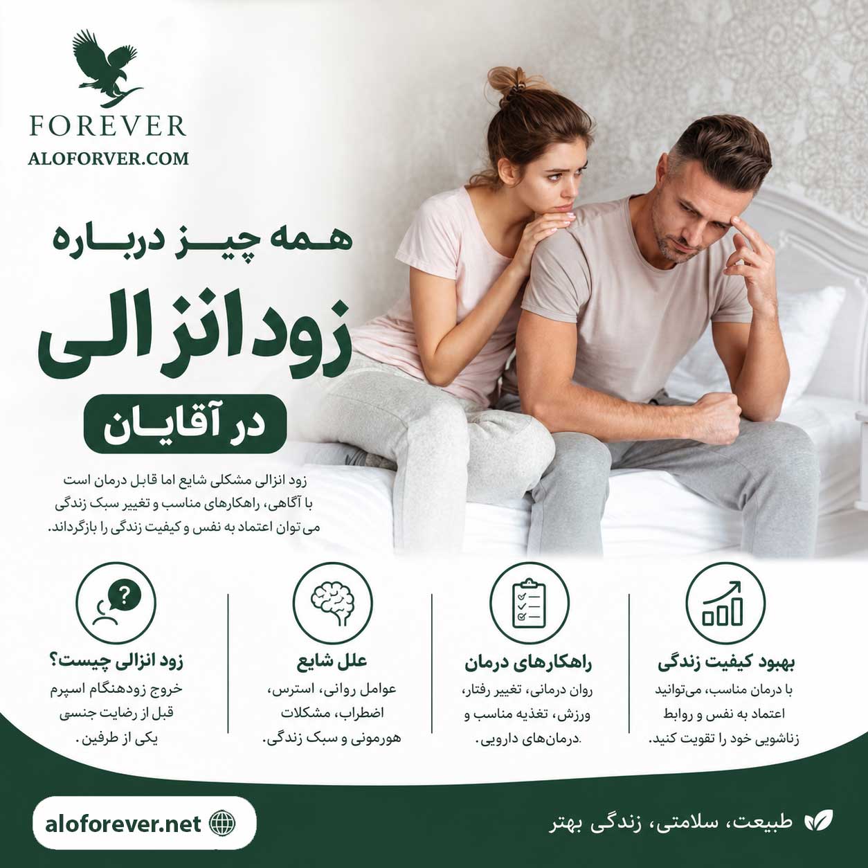 همه چیز درباره زود انزالی در آقایان